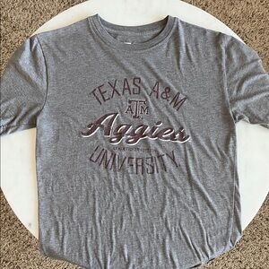 Russell Athletic T-Shirt Small Texas A&M University Aggies Short Sleeve